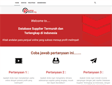 Tablet Screenshot of peluangbisnis.org